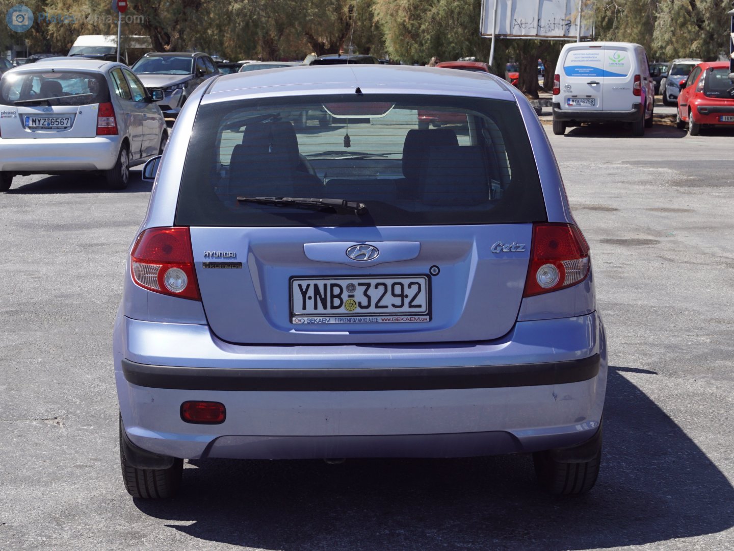 YNB-3292, Hyundai Getz 1st gen 5-door Hatch (TB), 2002–2005