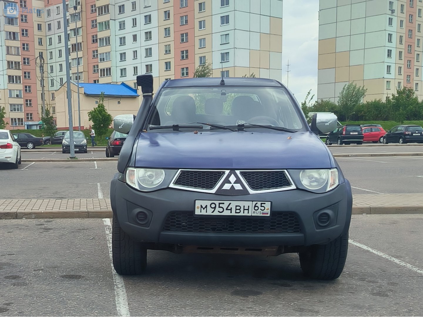 м 954 вн 65, Mitsubishi L200 4th gen (KA/KB), 2005–2015 (–2017 for BR-market)