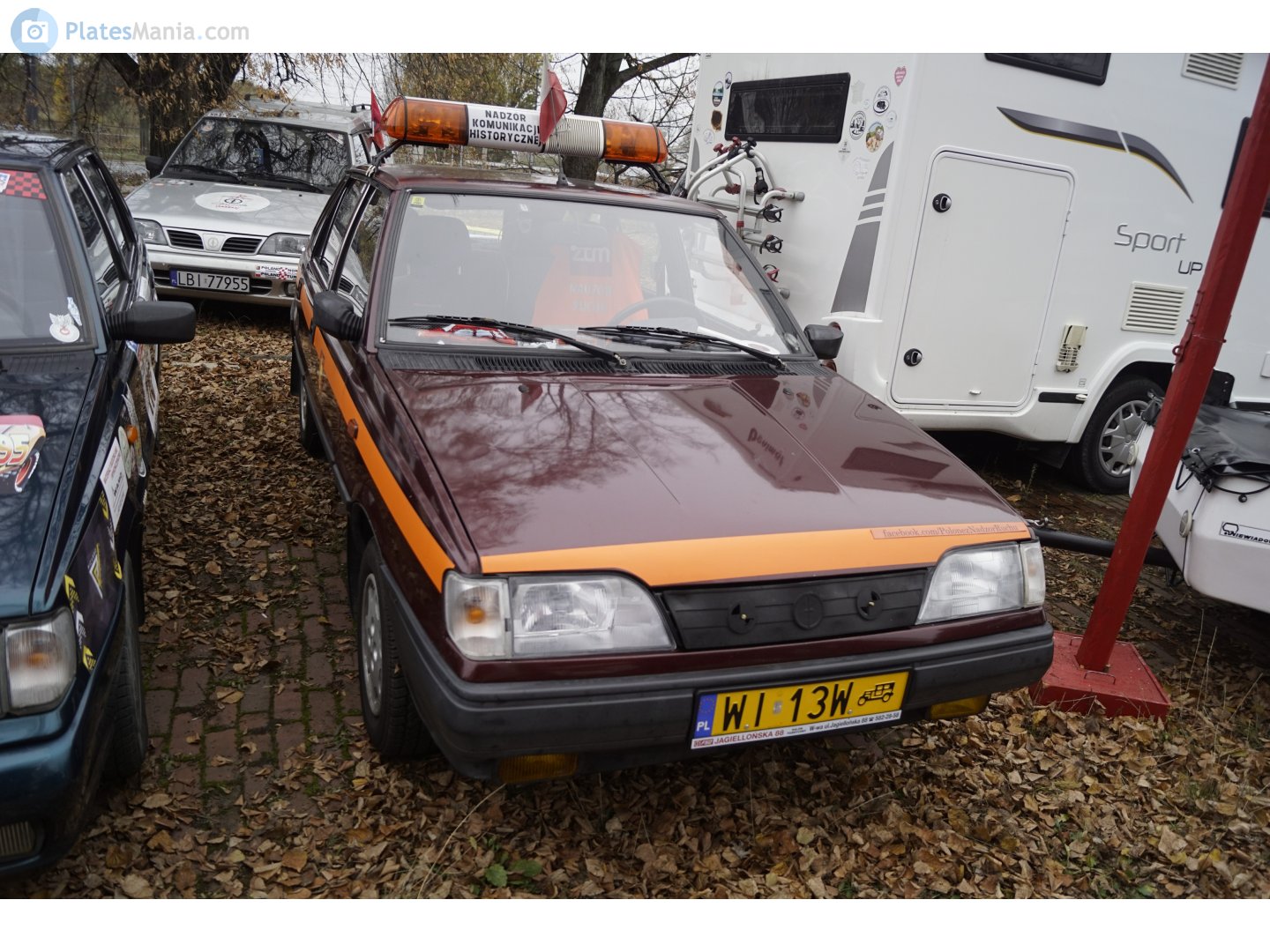 WI 13W, FSO Polonez 1st gen Liftback (Caro), 2nd facelift, 1991–1997