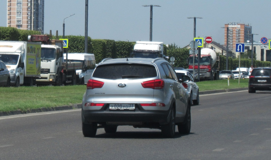 у 020 уо 23, Kia Sportage 3rd gen R (SL; CN-market), facelift, 2014–2018