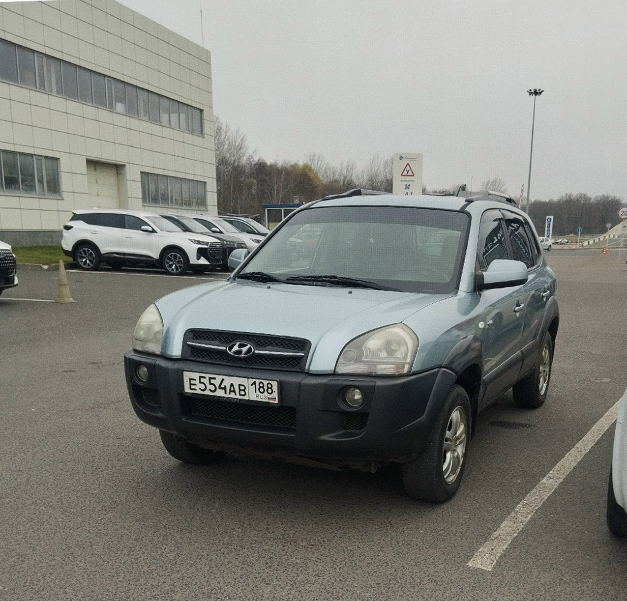 е 554 ав 188, Hyundai Tucson 1st gen (JM), 2004–2010 (–2018 for BR-market)