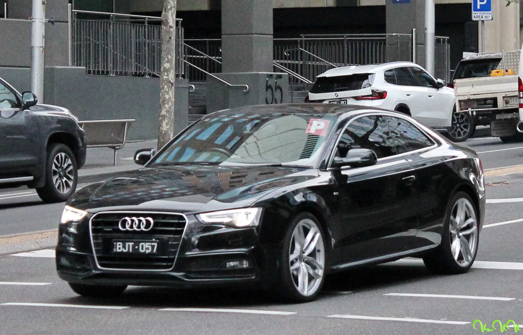 BJT-057, Audi A5 1st gen Coupé (B8/8T3), facelift, 2011–2016