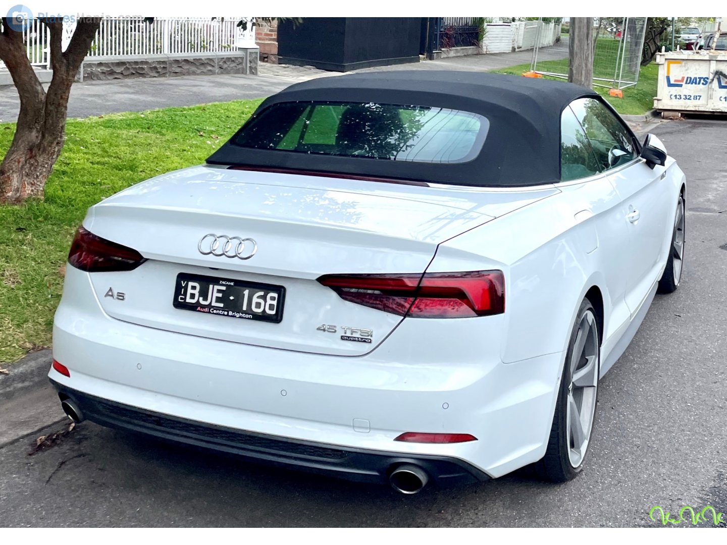 BJE-168, Audi A5 2nd gen Cabriolet (B9/F57), 2016–2024