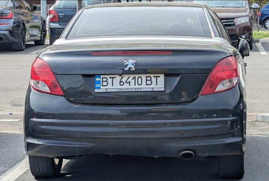 BT 6410 BT, Peugeot 207 CC Cabriolet (A76), 2007–2015