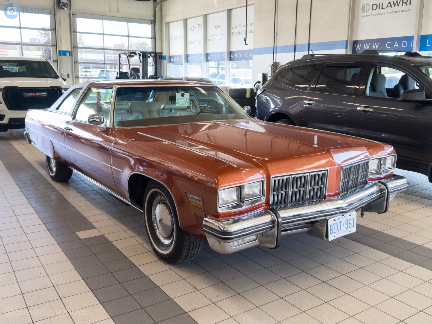 BZXT-961, Oldsmobile 98 9th gen 1975/1976 2-door Hardtop (V37/X37; C-body), 4th facelift, 1974–1976