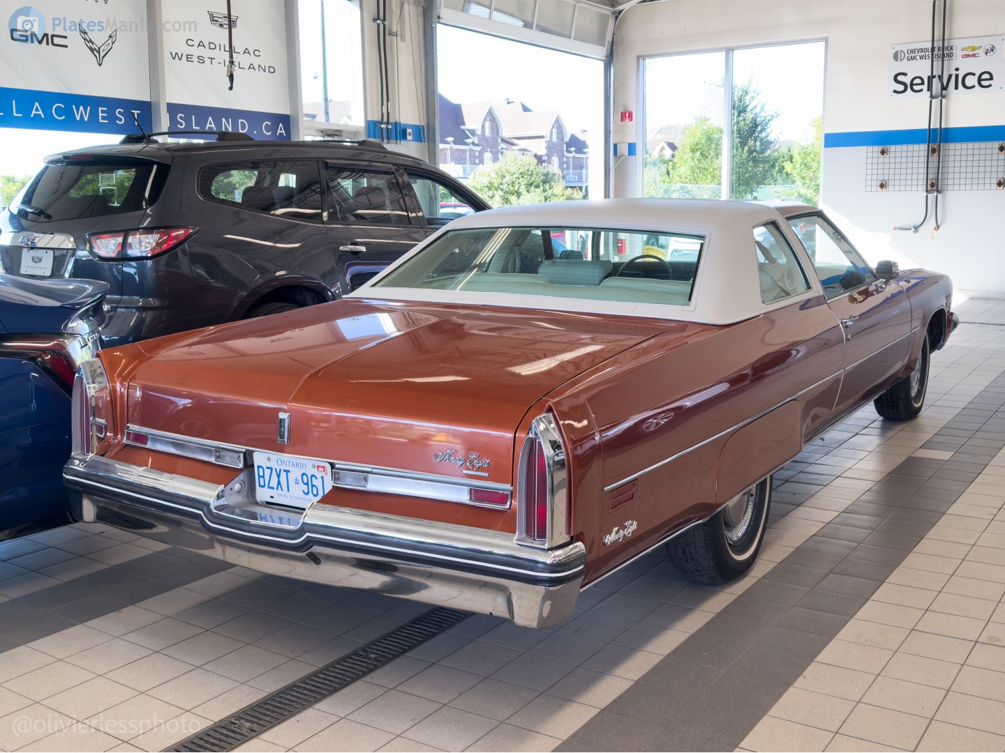 BZXT-961, Oldsmobile 98 9th gen 1975/1976 2-door Hardtop (V37/X37; C-body), 4th facelift, 1974–1976