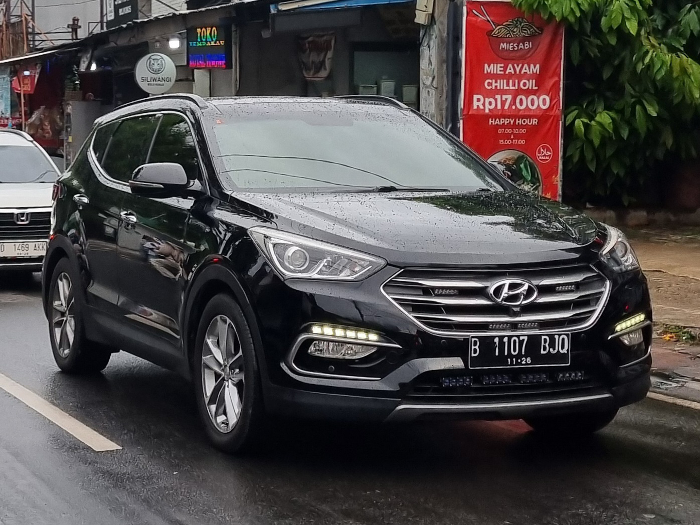 B 1107 BJQ, Hyundai Santa Fe 3rd gen (Sport) (DM), facelift, 2015–2018