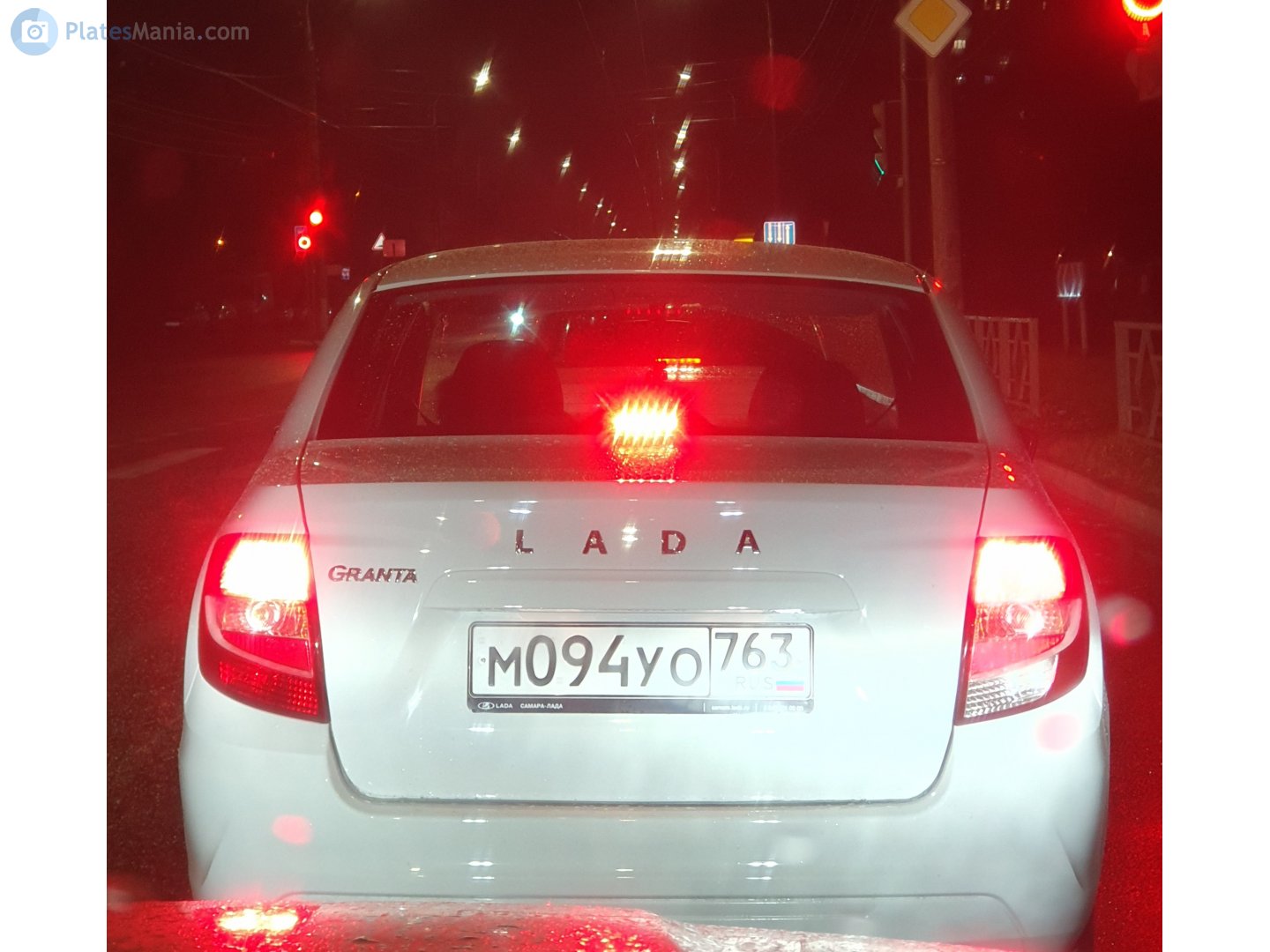 м 094 уо 763, Lada (VAZ) 2190 Granta 