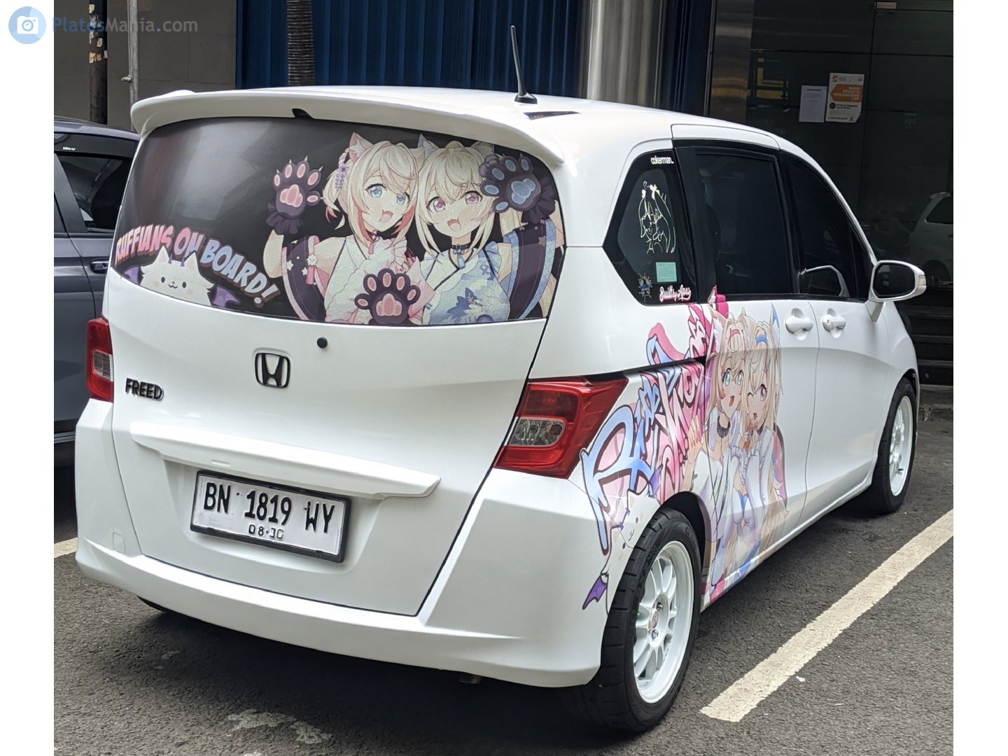 BN 1819 WY, Honda Freed 1st gen (GB3/GB4/GP3), 2008–2016