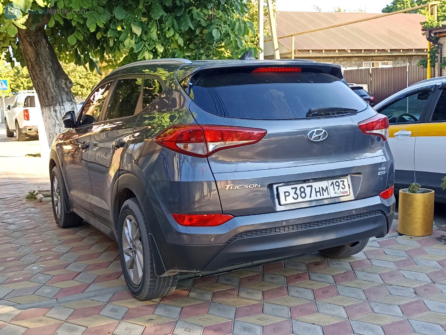 р 387 нм 193, Hyundai Tucson 3rd gen (TL), 2015–2018 (–2023 for LATAM-market)