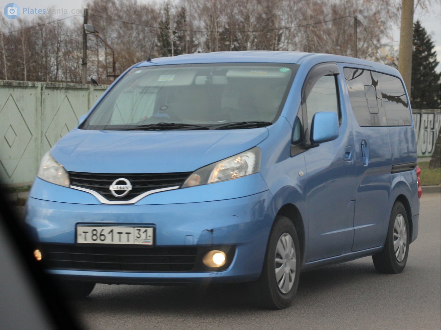 т 861 тт 31, Nissan NV200 1st gen (Vanette, Evalia) Passenger Van (M20), 2009–