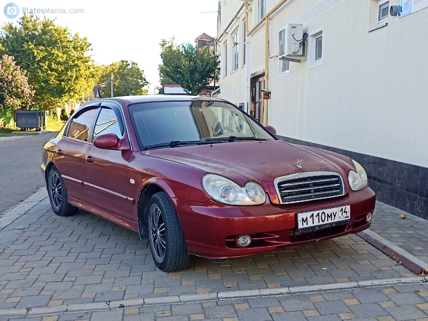 м 110 му 14, Hyundai Sonata 4th gen (EF), facelift, 2001–2005 (–2012 for others)