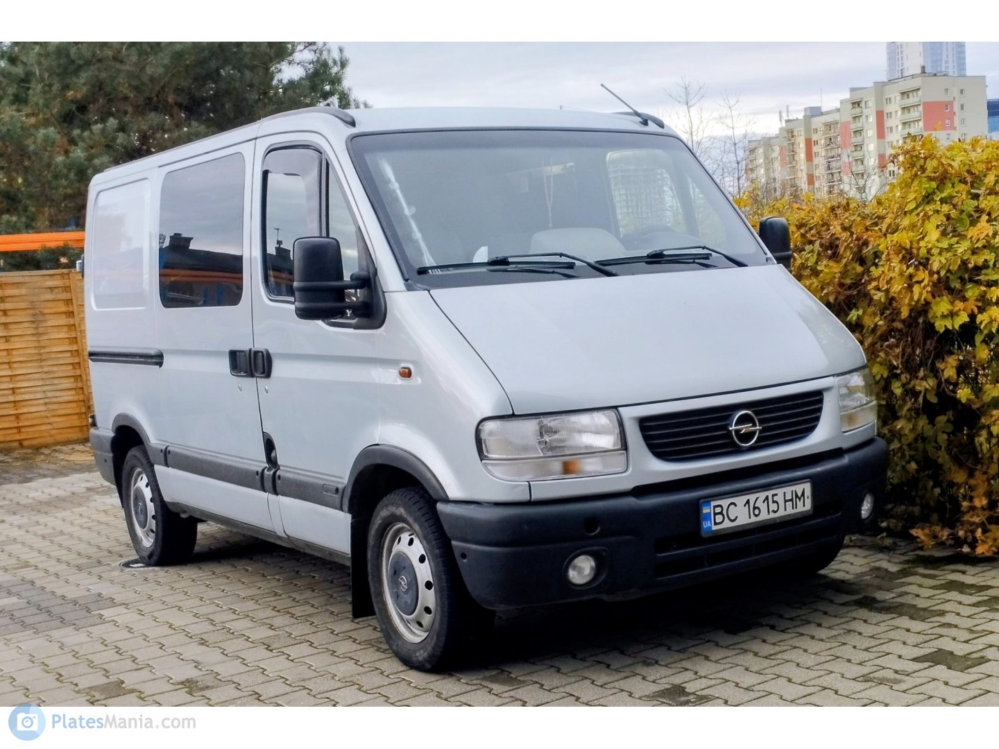 BC 1615 HM, Opel Movano 1st gen Van (A; X70), 1998–2003