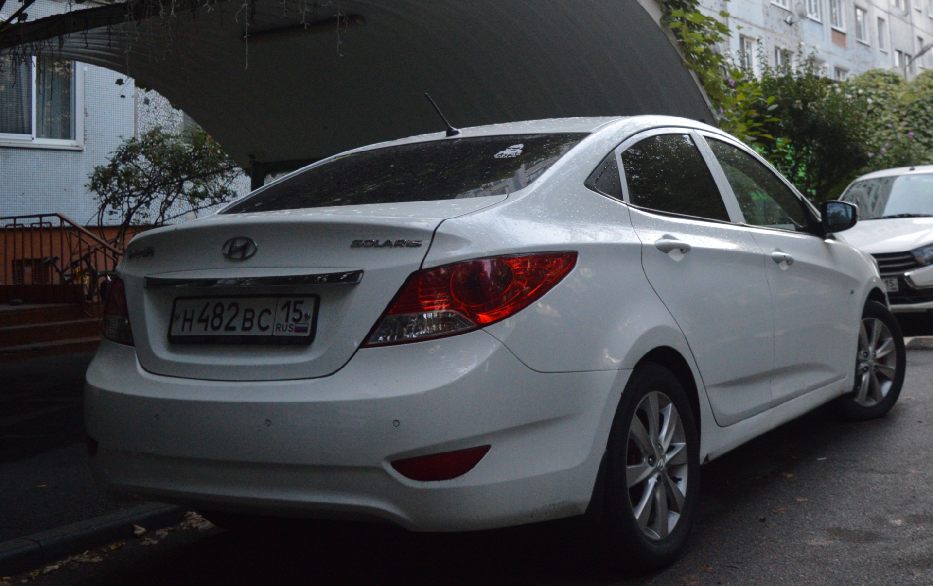 н 482 вс 15, Hyundai Solaris 1st gen Sedan (RB), 2011–2014