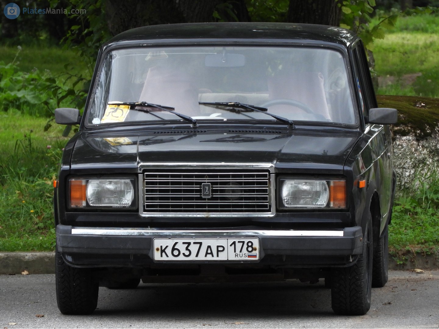 к 637 ар 178, Lada (VAZ) 2107 Жигули (Nova / Riva / Signet / 1500), 1982–2014