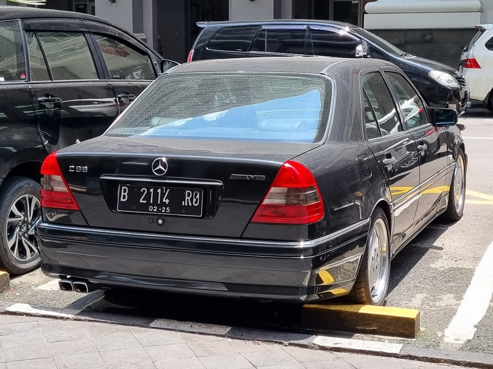 B 2114 RO, Mercedes-Benz C-Klasse 1st gen Sedan (W202), 1993–2000