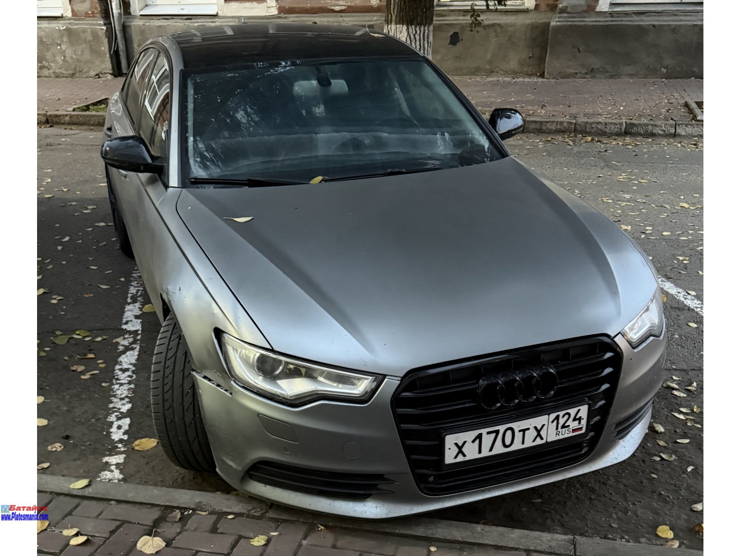 х 170 тх 124, Audi A6 4th gen Sedan (C7/4G2/4GC), 2011–2018