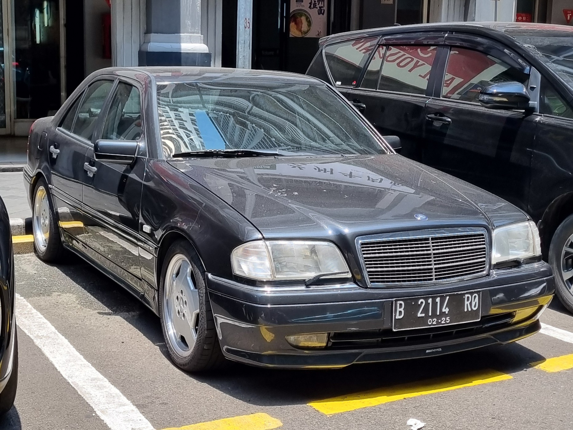 B 2114 RO, Mercedes-Benz C-Klasse 1st gen Sedan (W202), 1993–2000