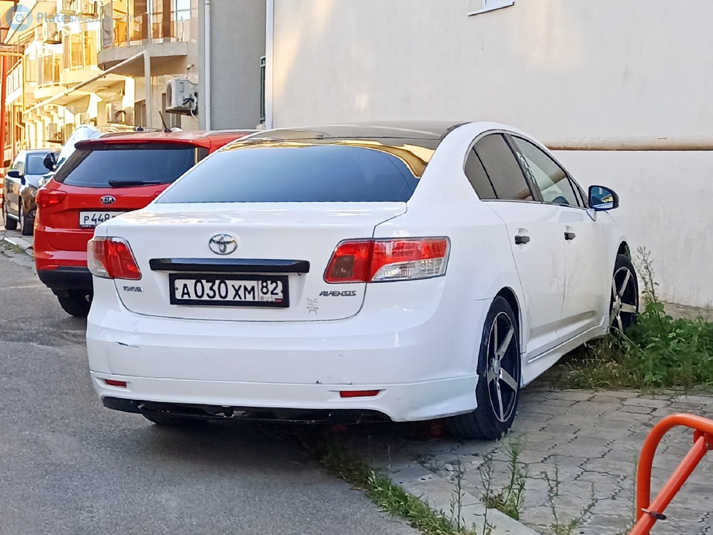 а 030 хм 82, Toyota Avensis 3rd gen Sedan (T270) 2008–2011