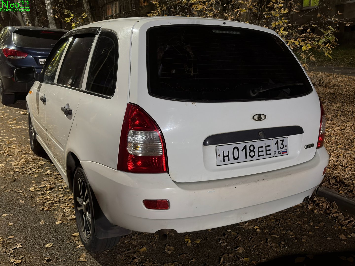 н 018 ее 13, Lada (VAZ) 1117 Kalina 