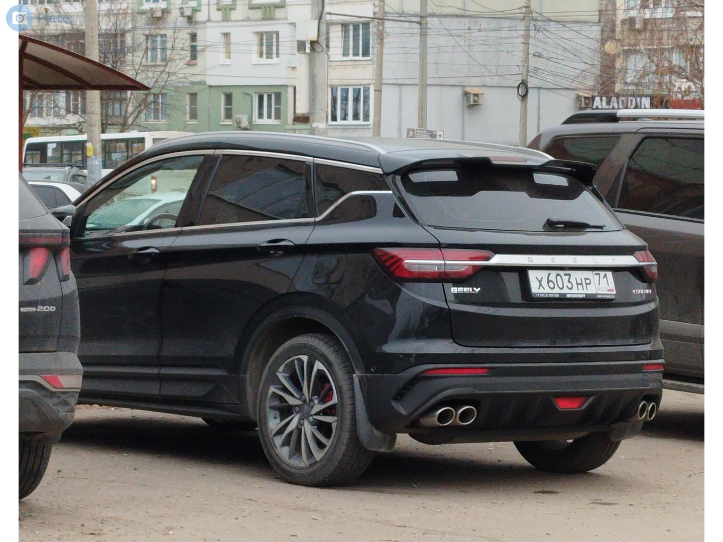 х 603 нр 71, Geely Coolray 1st gen (SX11), 2019–