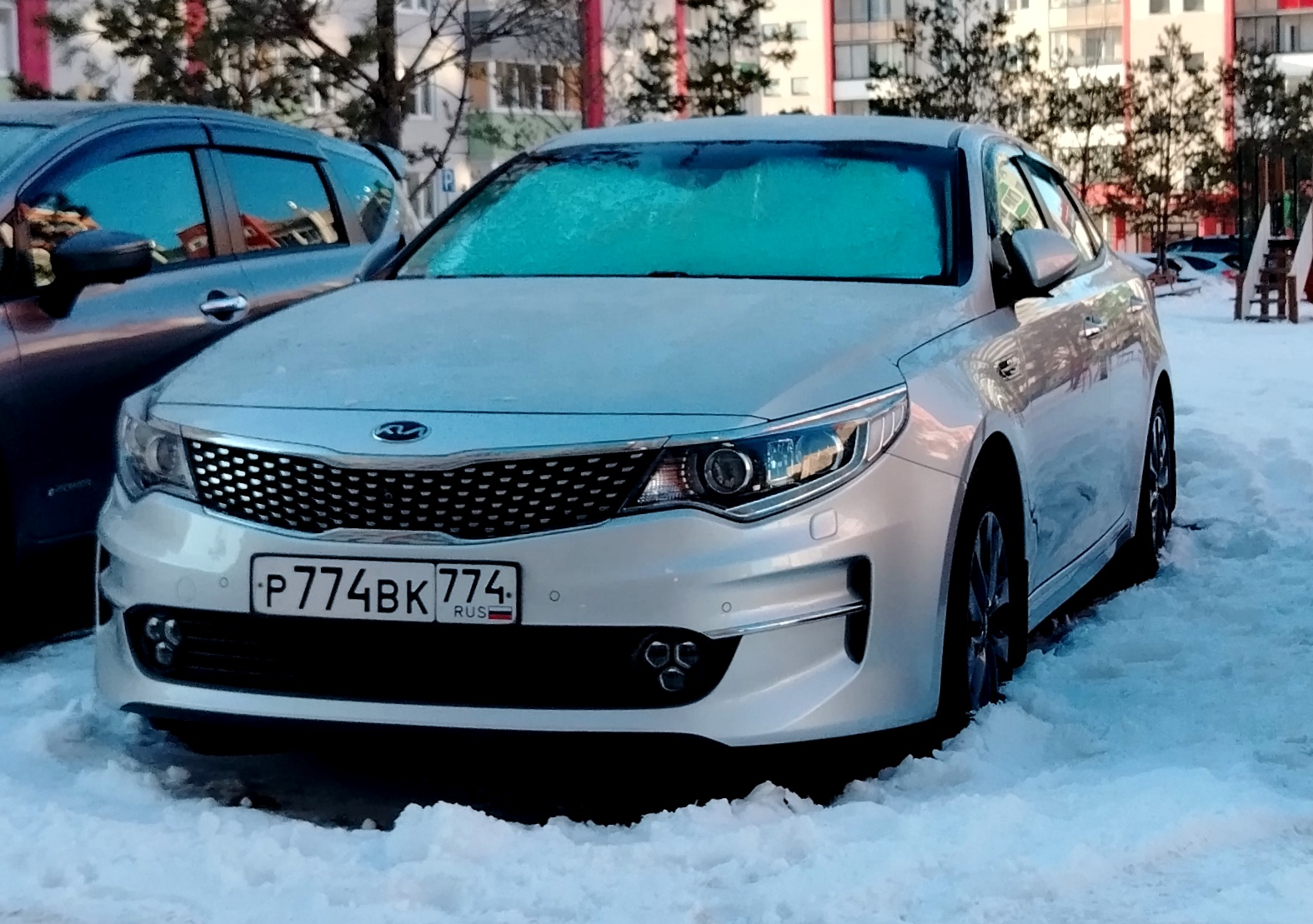 р 774 вк 774, Kia Optima 