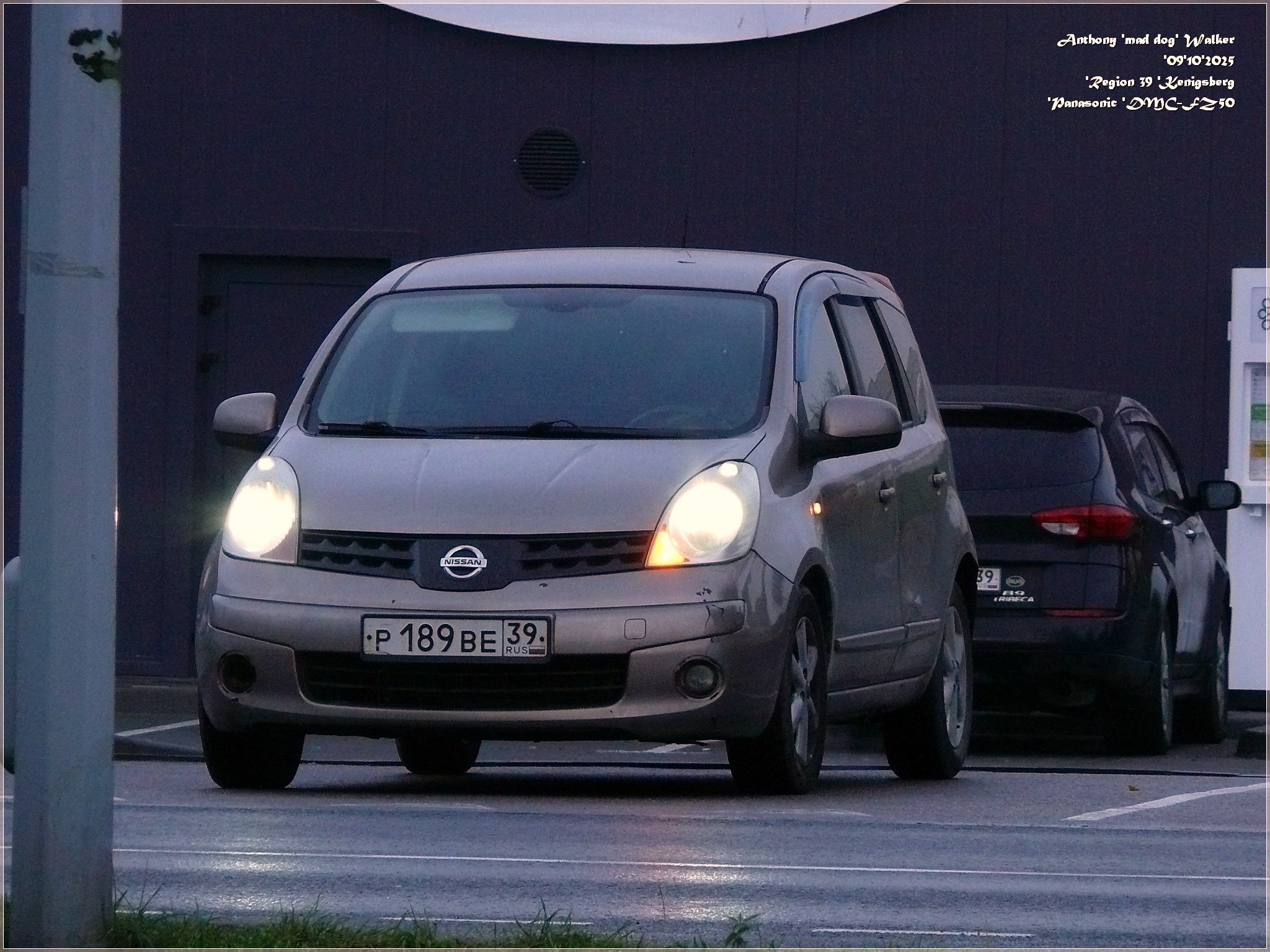 р 189 ве 39, Nissan Note 1st gen (E11), 2005–2013