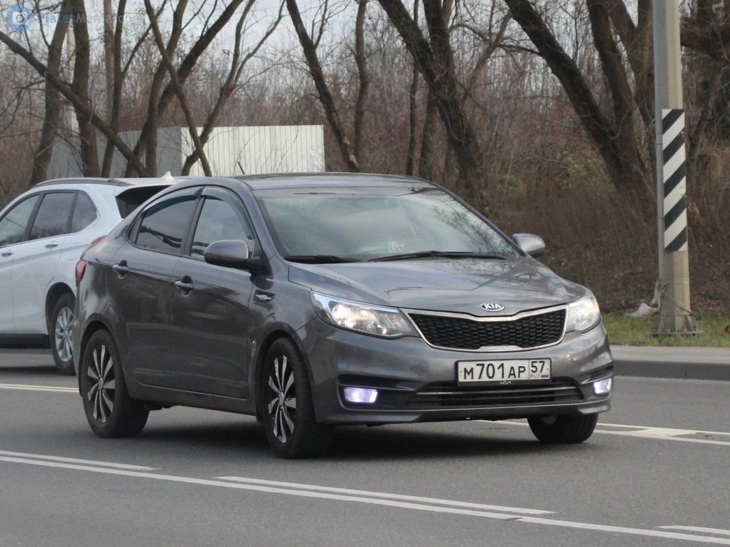 м 701 ар 57, Kia Rio 3rd gen Sedan (QB; CIS-market), facelift, 2015–2017