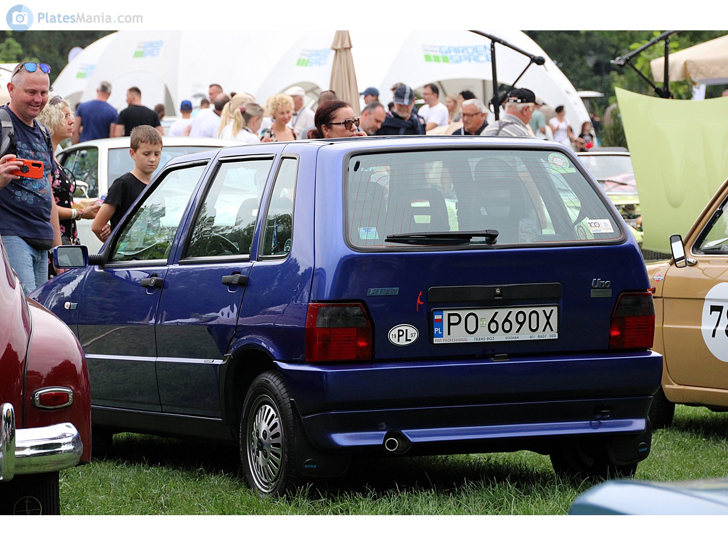 PO 6690X, FIAT Uno 1st gen 5-door Hatch (146), facelift, 1989–1995 (–2003 for others)