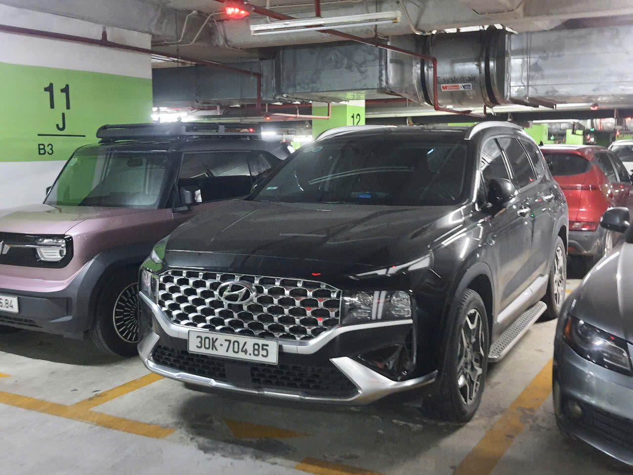 30K-704.85, Hyundai Santa Fe 4th gen (TM; Global-market), facelift, 2020–