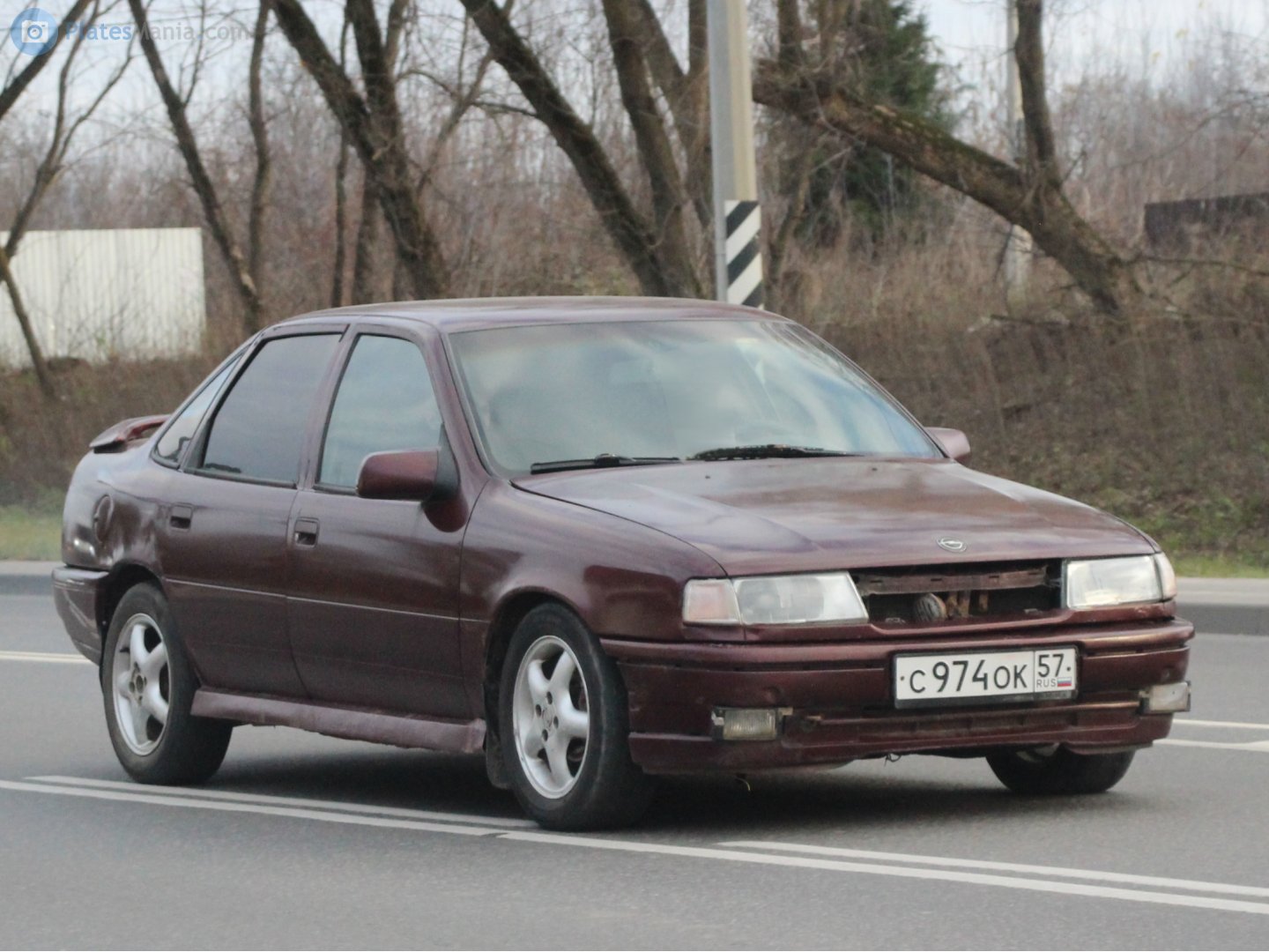 с 974 ок 57, Opel Vectra 1st gen Sedan (A; J89), 1988–1995