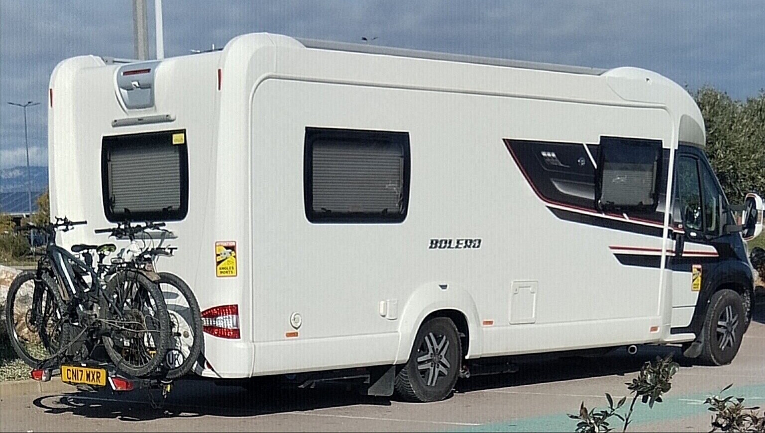 CN17WXR, Swift Motorhomes Bolero 