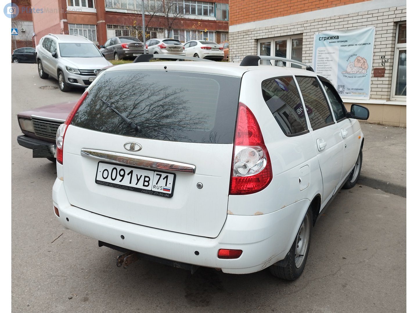 о 091 ув 71, Lada (VAZ) 2171 Priora 