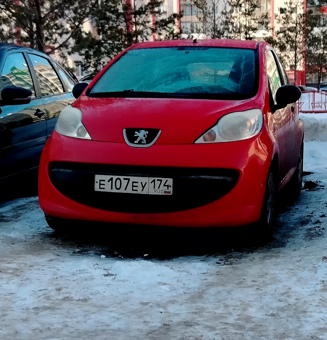 е 107 еу 174, Peugeot 107 