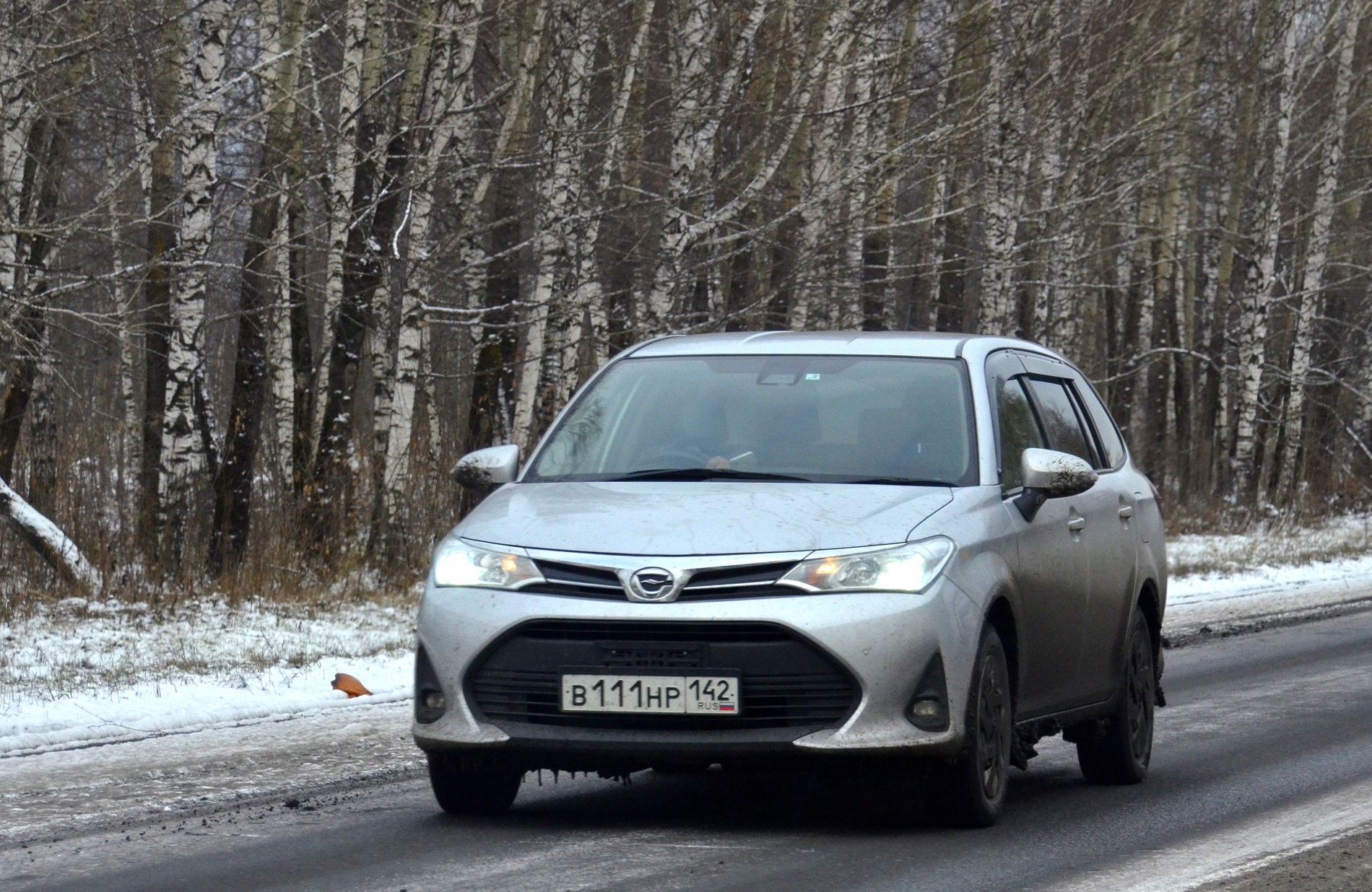 в 111 нр 142, Toyota Corolla Fielder 3rd gen (E160), facelift, 2015–