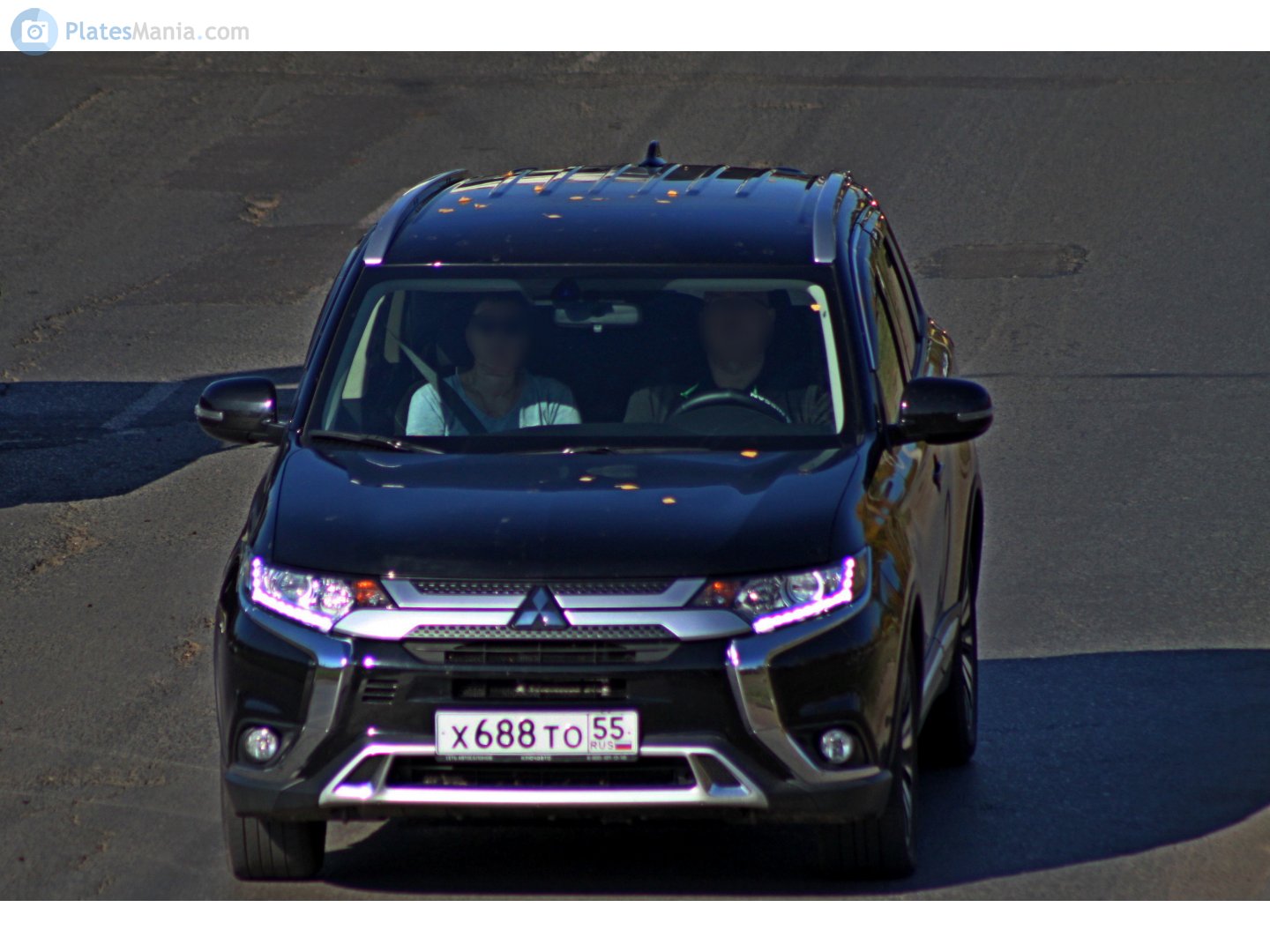 х 688 то 55, Mitsubishi Outlander 3rd gen (GF/GG/ZJ/ZK/ZL), facelift, 2015–2023