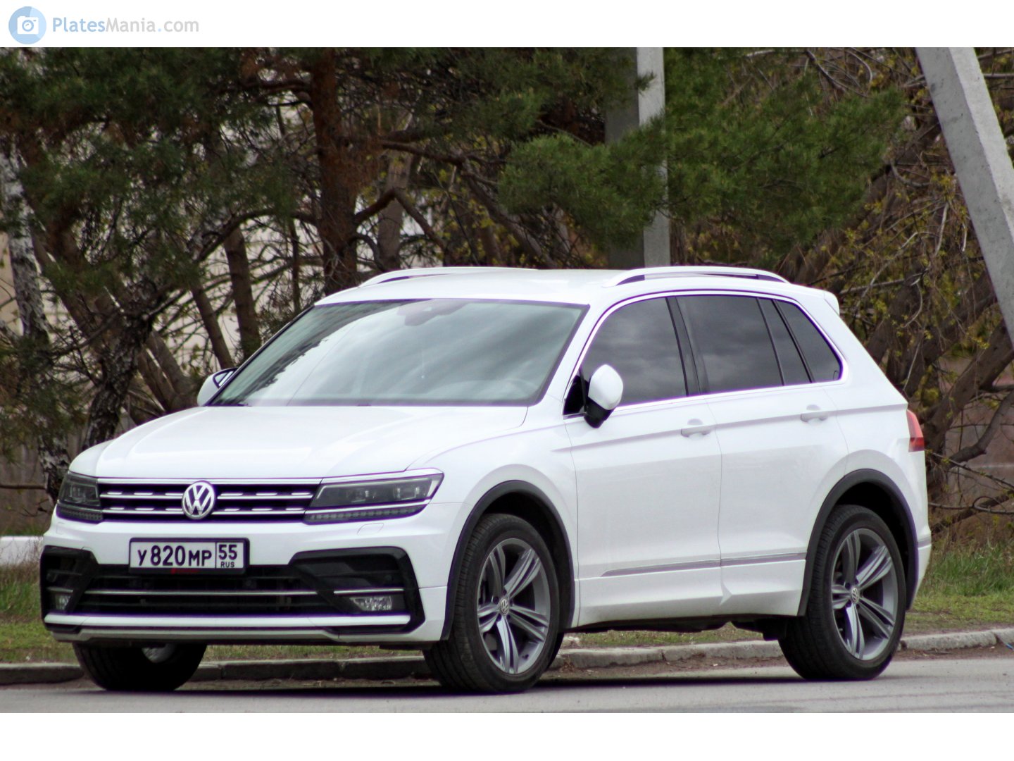 у 820 мр 55, Volkswagen Tiguan 2nd gen (AD/AX/Allspace/L), 2016–2021