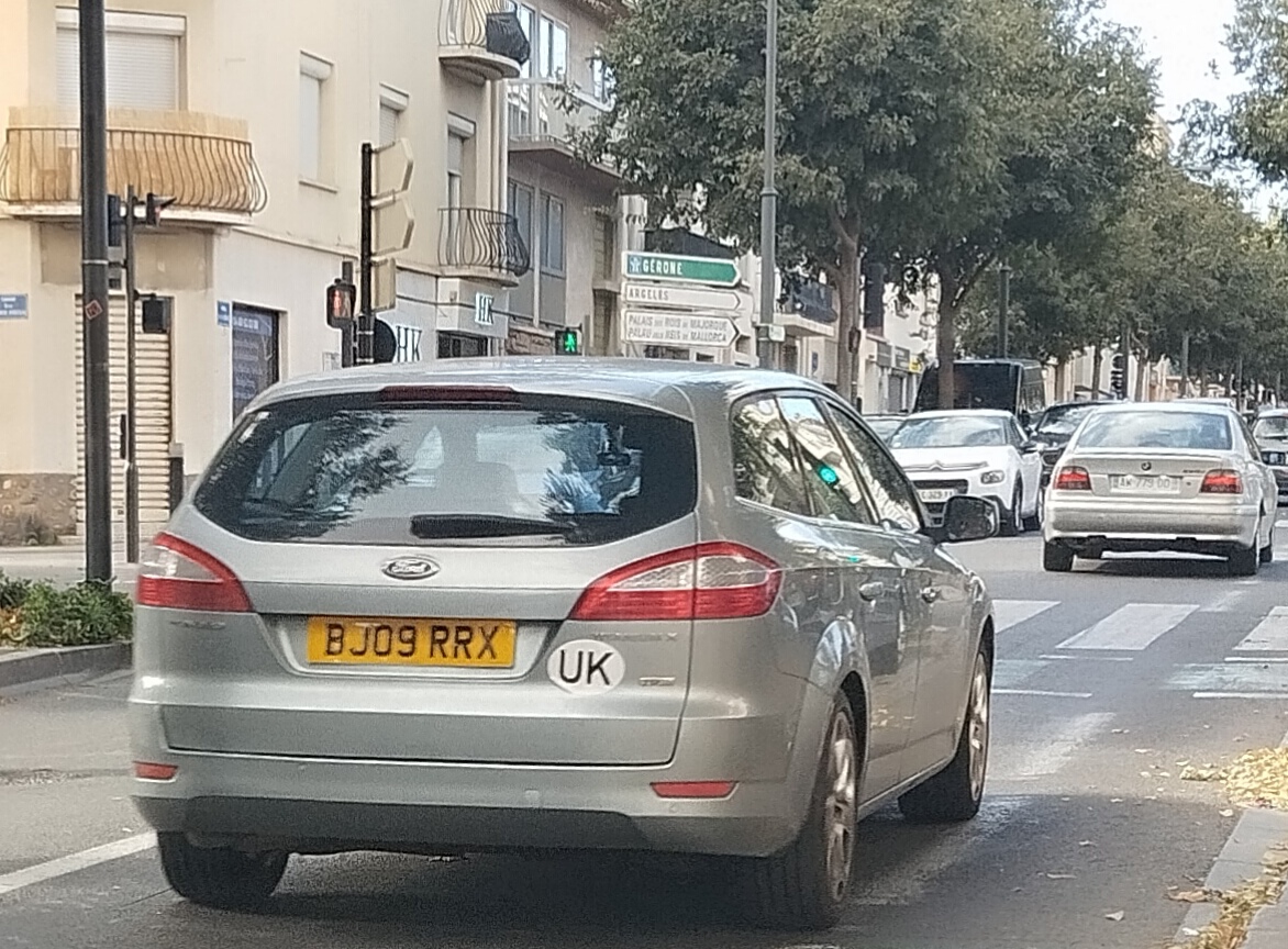 BJ09RRX, Ford Mondeo 3rd gen Turnier Wagon (Mk4; CD345), 2007–2010