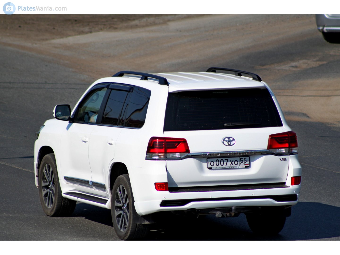 о 007 хо 55, Toyota Land Cruiser 200 (J200), 2nd facelift, 2015–2021