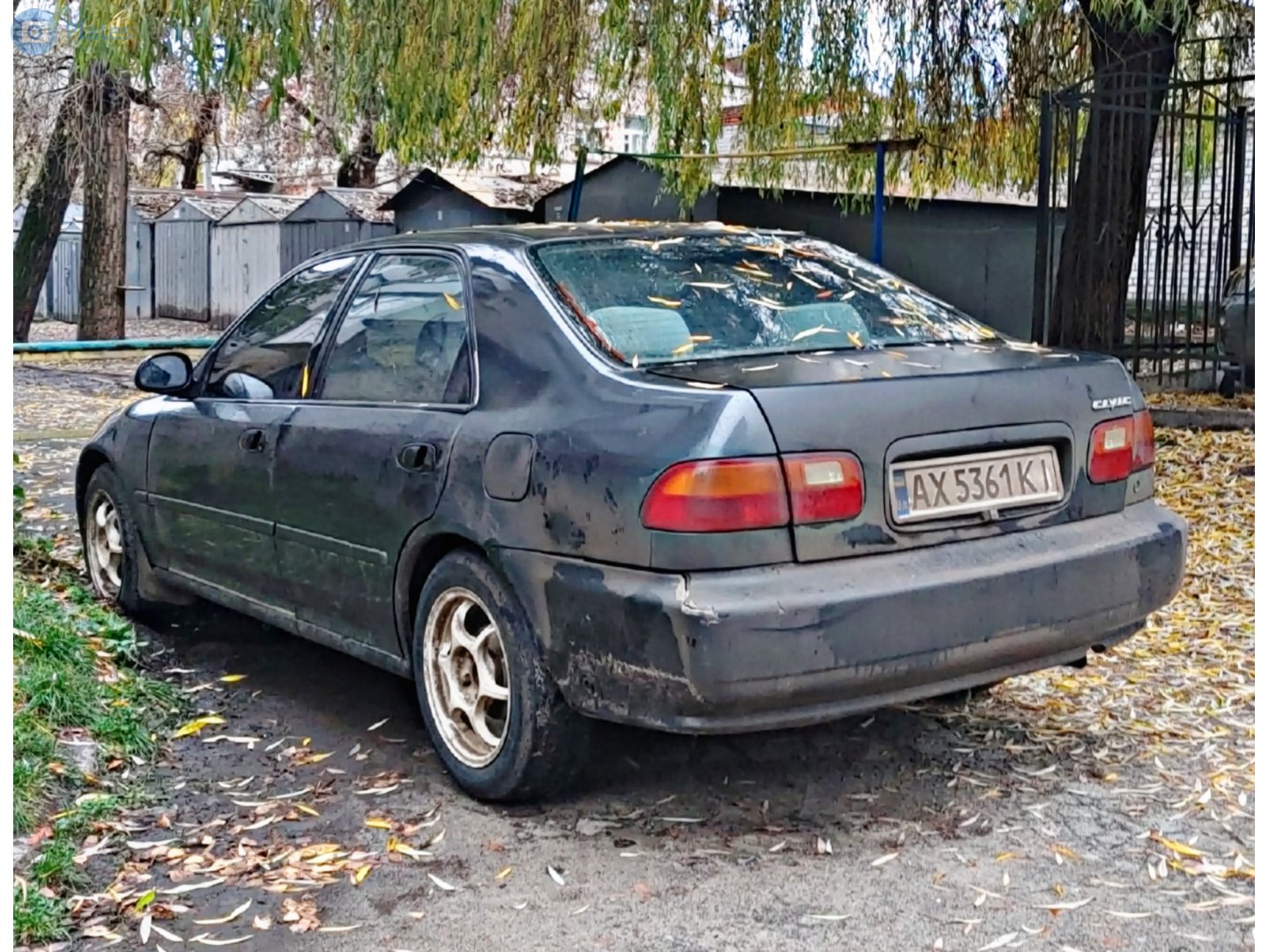 AX 5361 KI, Honda Civic 5th gen (Ferio) Sedan (EG/EH/EJ), 1991–1995