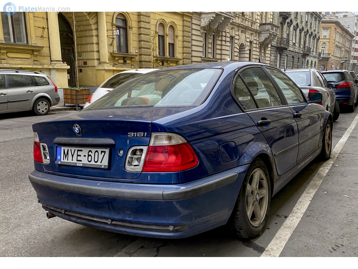 MYE-607, BMW 3 Series 4th gen Sedan (E46), 1998–2005