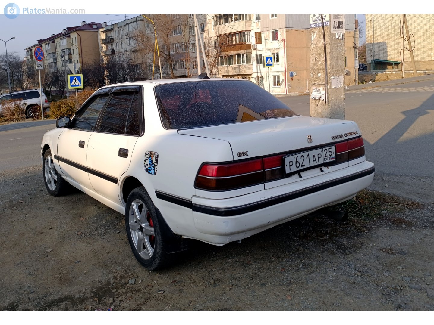 р 621 ар 25, Toyota Corona 9th gen Sedan (T170), 1987–1992