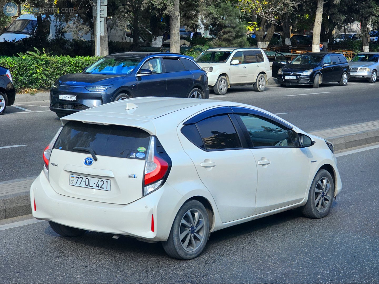 77 QL 421, Toyota Aqua 1st gen (NHP10), 2nd facelift, 2017–2021