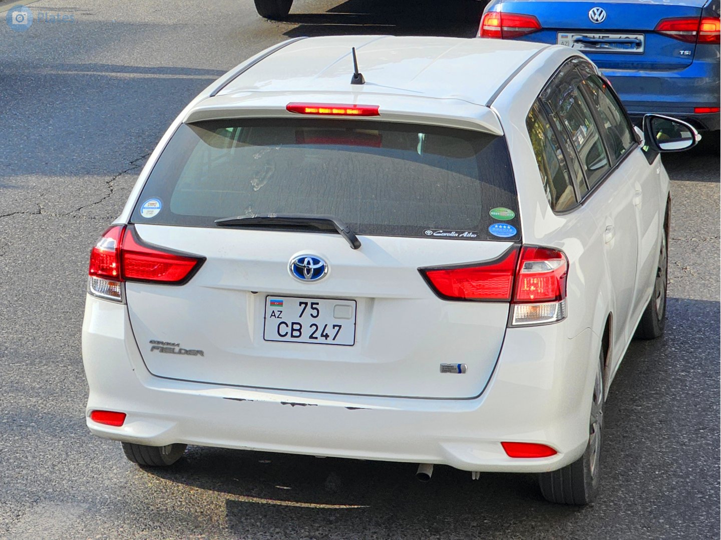 75 CB 247, Toyota Corolla Fielder 3rd gen (E160), facelift, 2015–