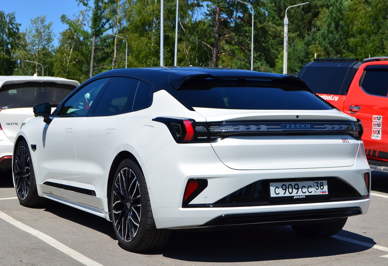 с 909 сс 38, Zeekr 001 1st gen, facelift, 2024–