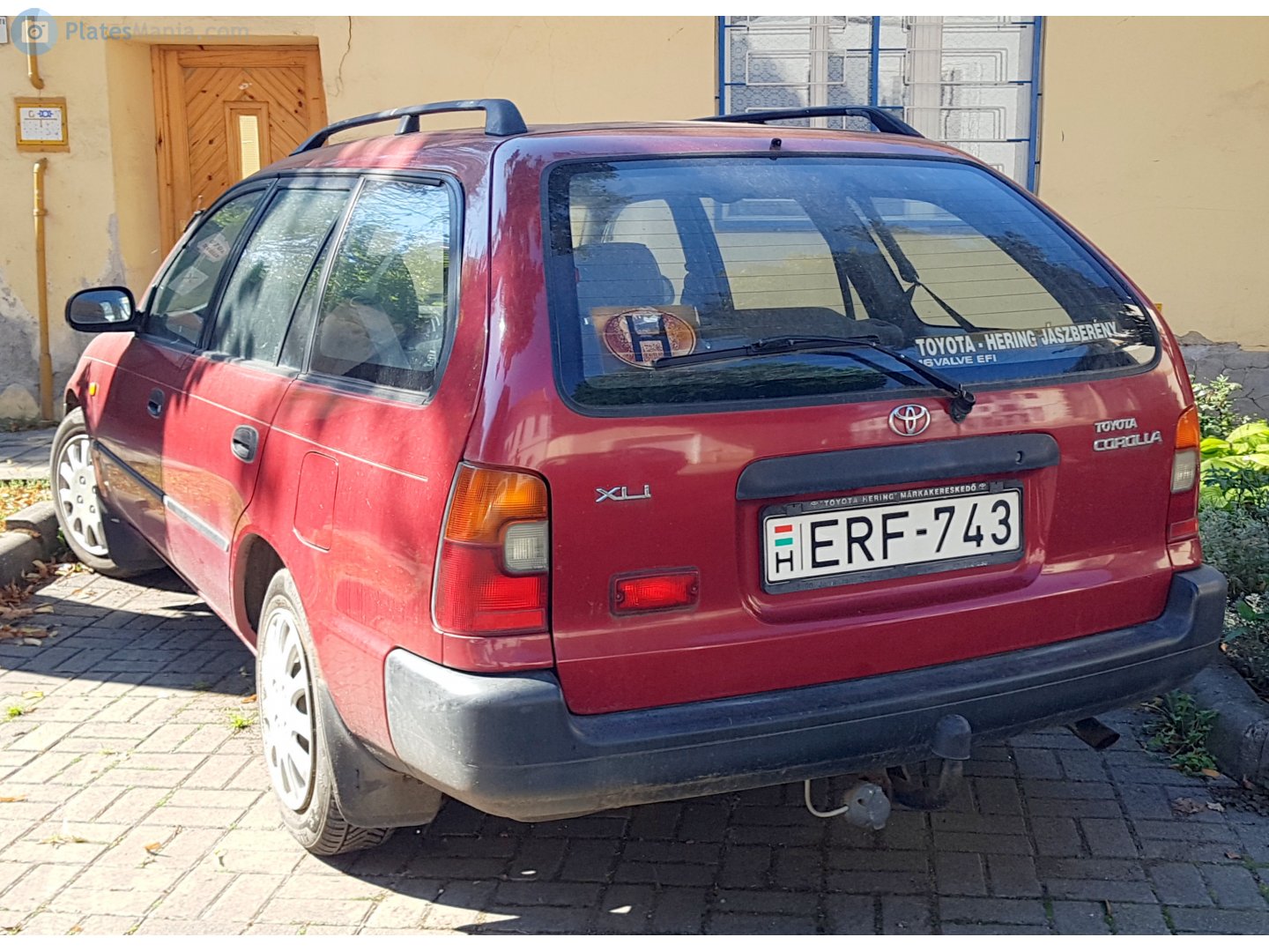 ERF-743, Toyota Corolla 7th gen Wagon (E100), 1991–2002