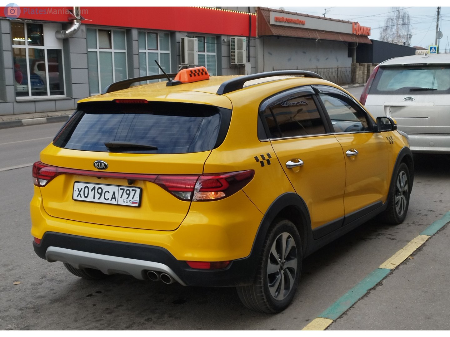 х 019 са 797, Kia Rio 4th gen X-Line Hatch (FB; CIS-market), 2017–2020