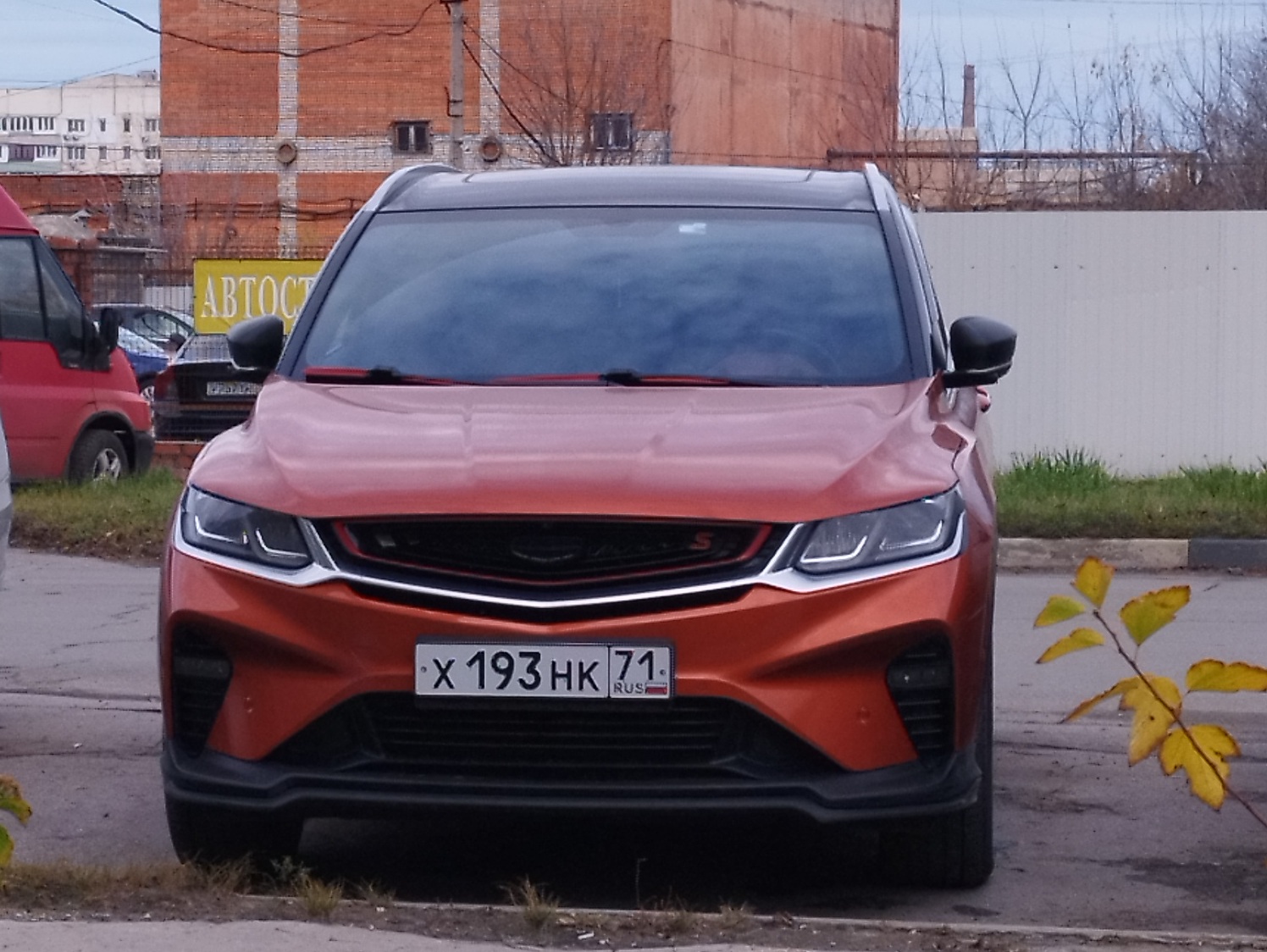 х 193 нк 71, Geely Coolray 1st gen (SX11), 2019–