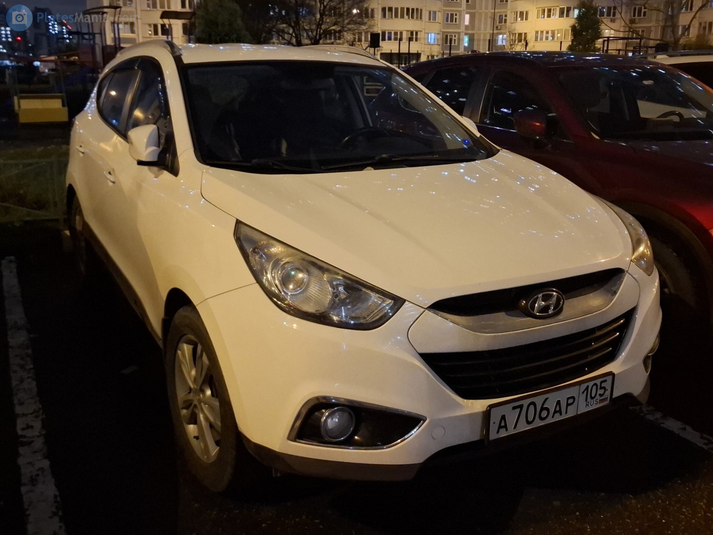 а 706 ар 105, Hyundai ix35 1st gen (LM), 2009–2016 (–2021 for BR-market)