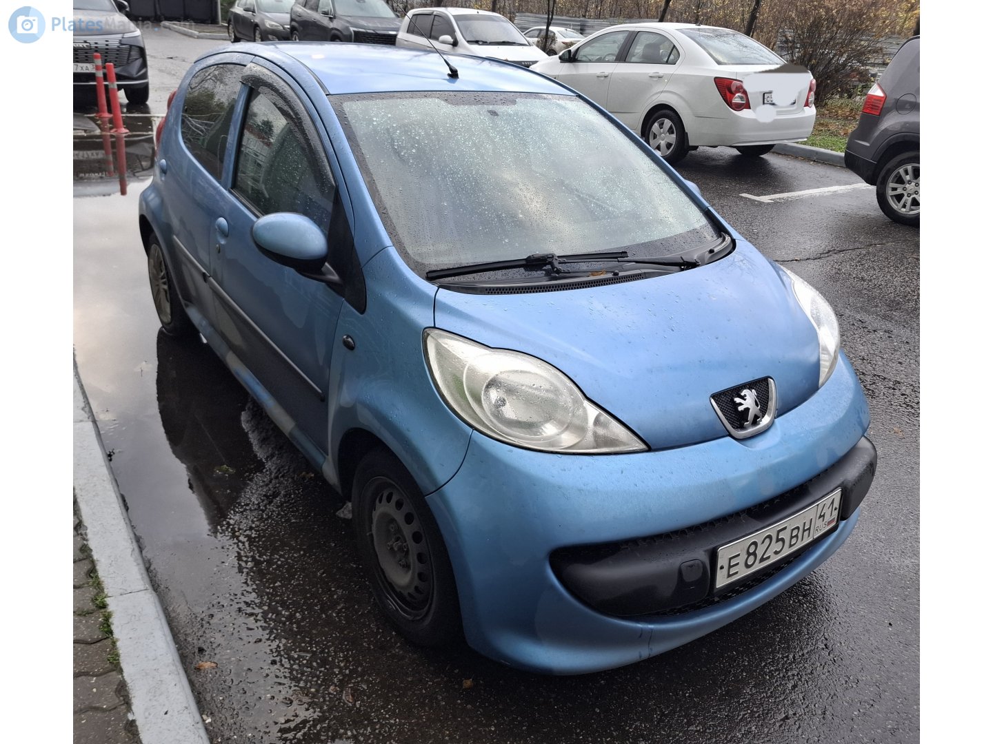 е 825 вн 41, Peugeot 107 1st gen 5-door Hatch (B0), 2005–2014